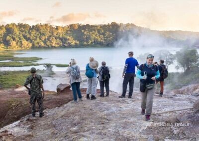 Birding in Linow Lake near Tomohon for Sunda Teal