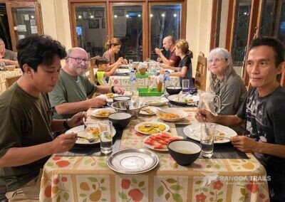 Dinner at Tangkoko Hills Villa
