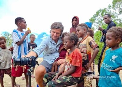 Photography Lesson for Locals in Arfak